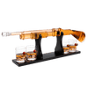 Shotgun Whiskey Decanter Set - Limited Edition - 800 ml & 4 12oz Bullet Glasses - Unique Gift - Drinking Party Accessory, Handmade Gun Liquor Decanter, Tik Tok Gun Decanter Gifts for Dad