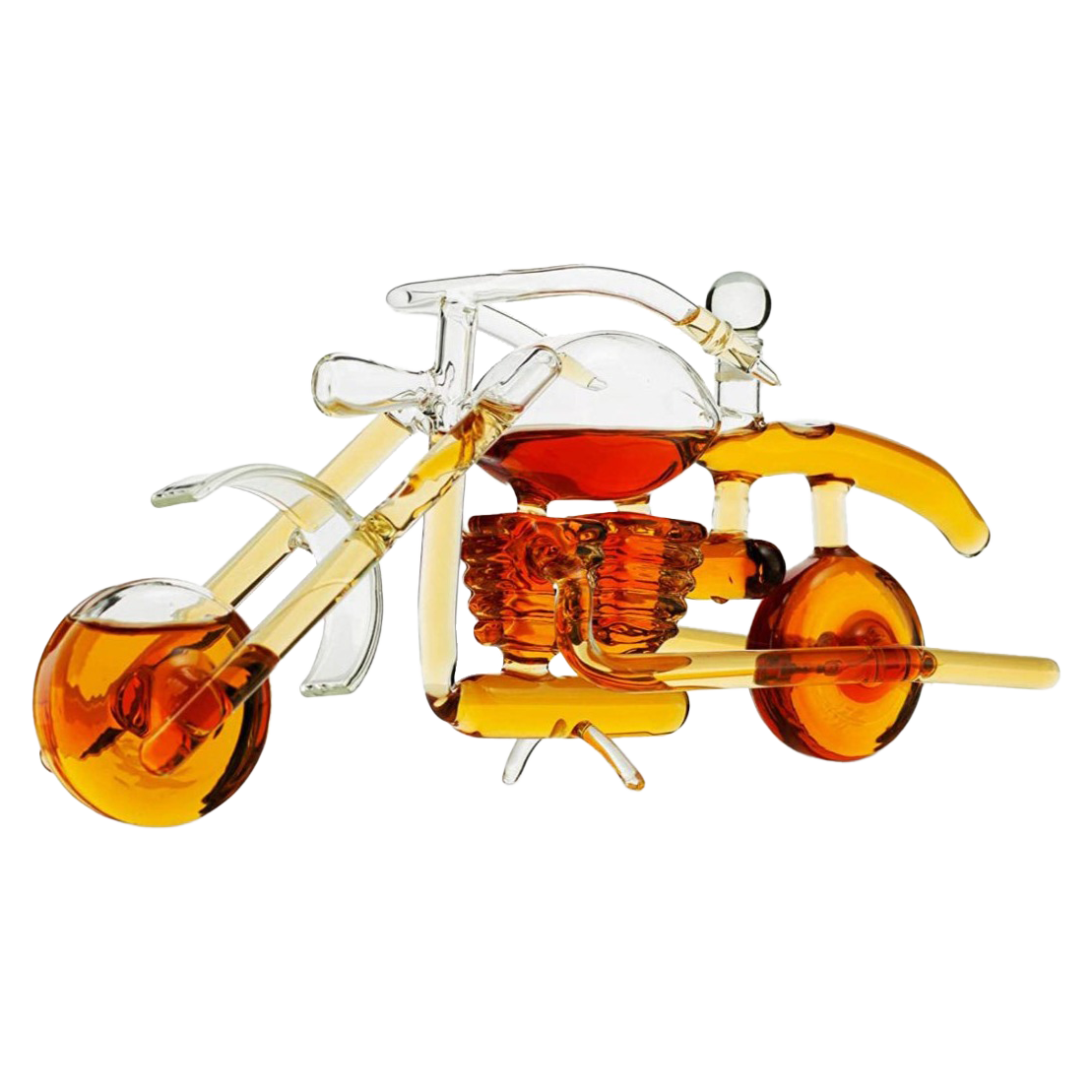 Unique Motorcycle Gift Decanter Wine & Whiskey Elegant Motorbike, Biker Themed, 750ml The Wine Savant - Intricate Details, Bourbon, Scotch or Liquor, Harley Gifts, Decorative Sport Bike Gifts