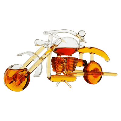 Unique Motorcycle Gift Decanter Wine & Whiskey Elegant Motorbike, Biker Themed, 750ml The Wine Savant - Intricate Details, Bourbon, Scotch or Liquor, Harley Gifts, Decorative Sport Bike Gifts