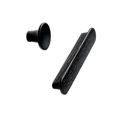 Lacquered Black Wood 
