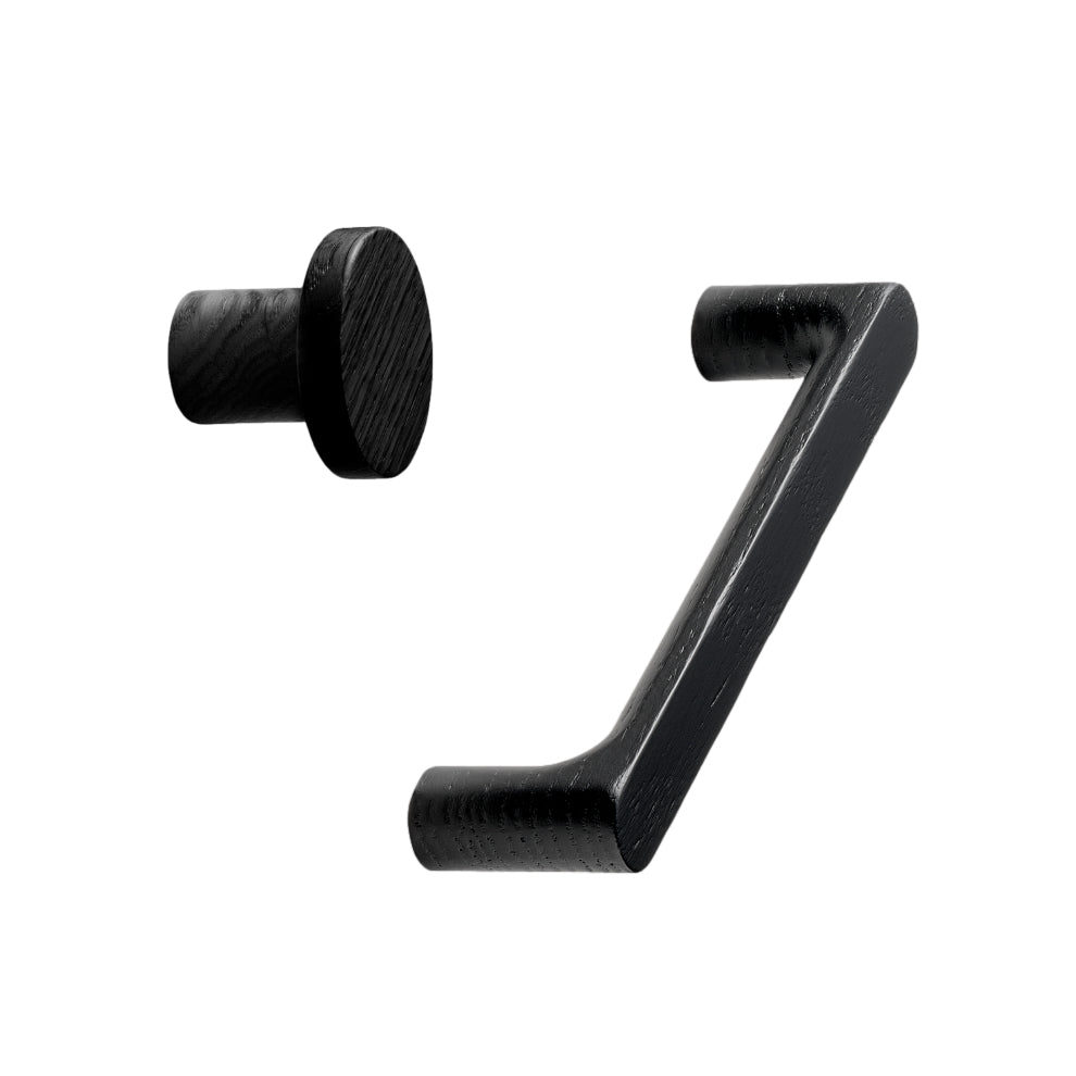 Lacquered Black Wood 