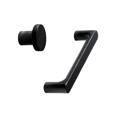 Lacquered Black Wood 