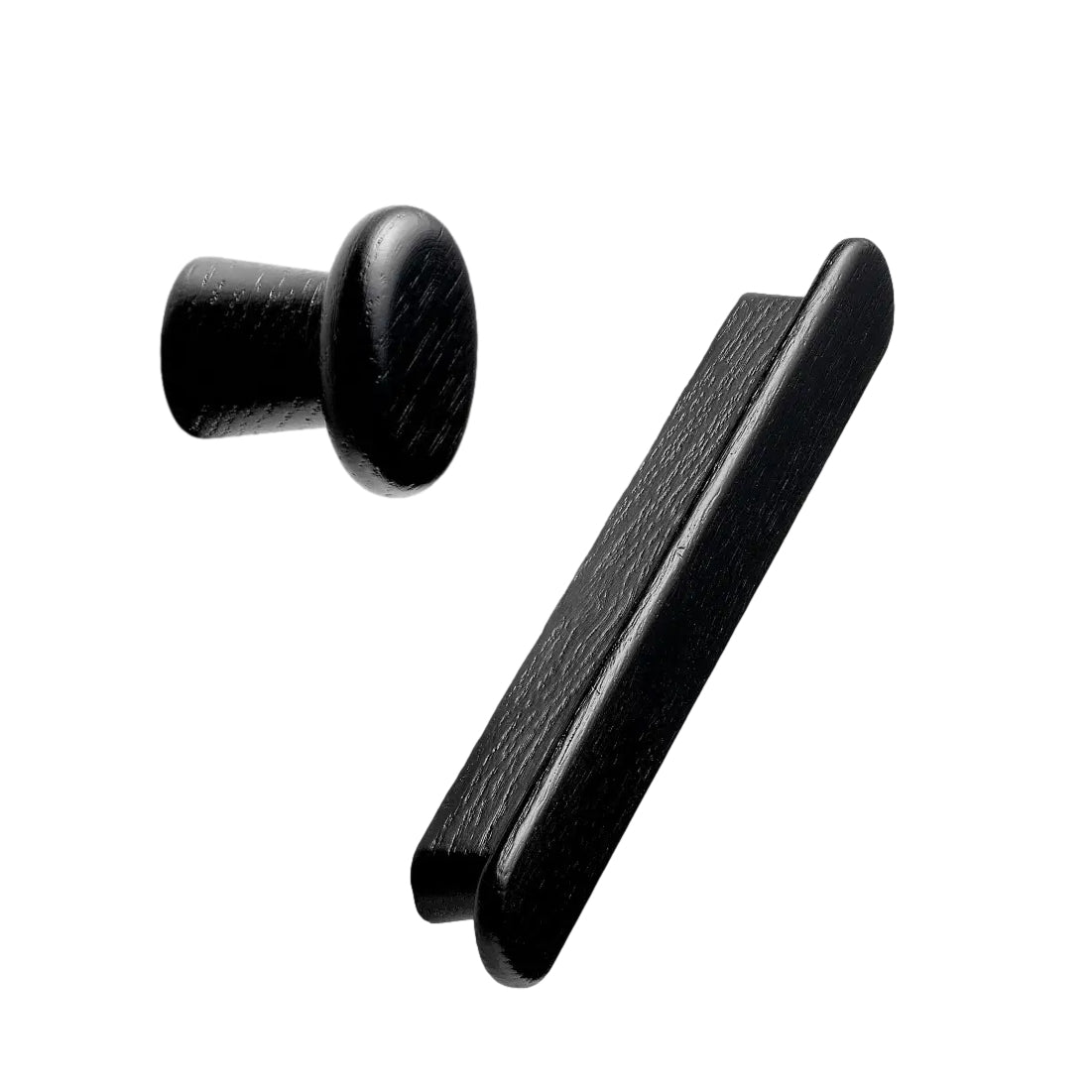 Stained Black Wood 