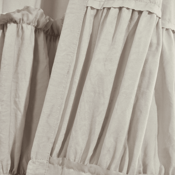 Nova Ruffle Window Curtain Panel Set