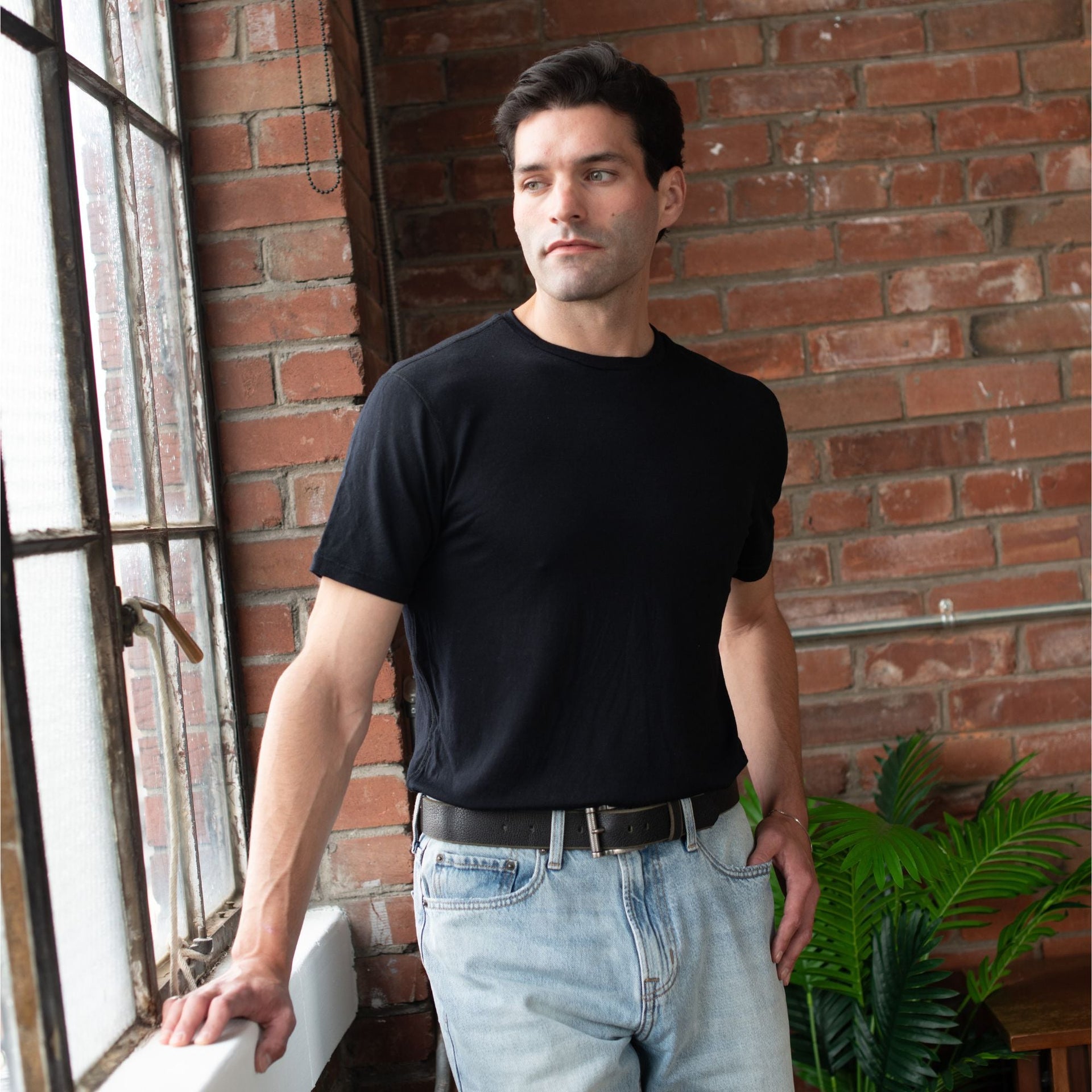 The Pinnacle Belt - Black 100 % Premium Leather Belt