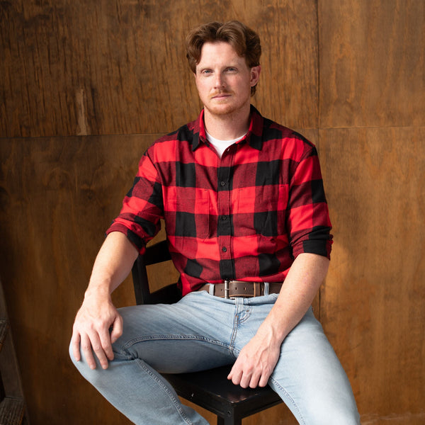 The Pinnacle Belt - Brown 100 % Premium Leather Belt