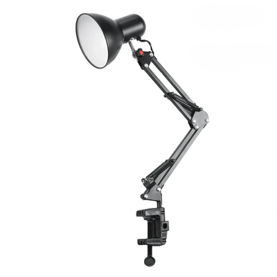 Flexible LED Desk Lamp Adjustable Metal Reading Light for Home Office Study Table