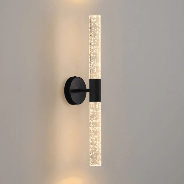 Nordic Crystal Rod LED Wall Lamp Bedroom Bedside Living Room AC85-265V Light