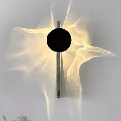 Stainless Rotatable LED Wall Sconce Creative Shadow Light Bedroom Bedside Stairs