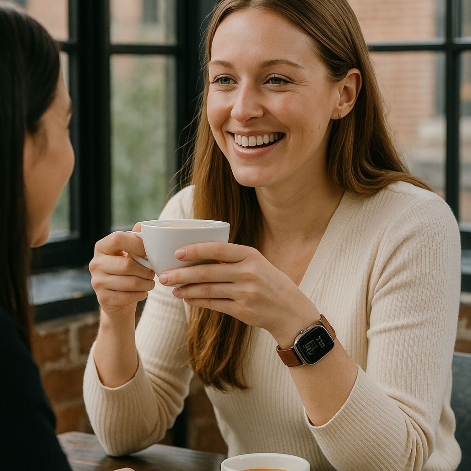 Classic Rich Caramel Brown Leather Apple Watch Band - Dallas