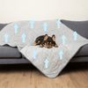 PupChill™ Cooling Waterproof Blanket - Arctic Grey - Original  (50" L x 60" W)