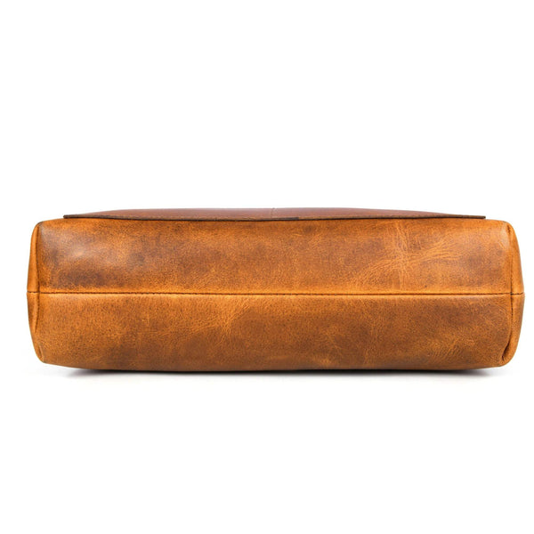 Classic Cognac Leather Tote Bag NAB Leather