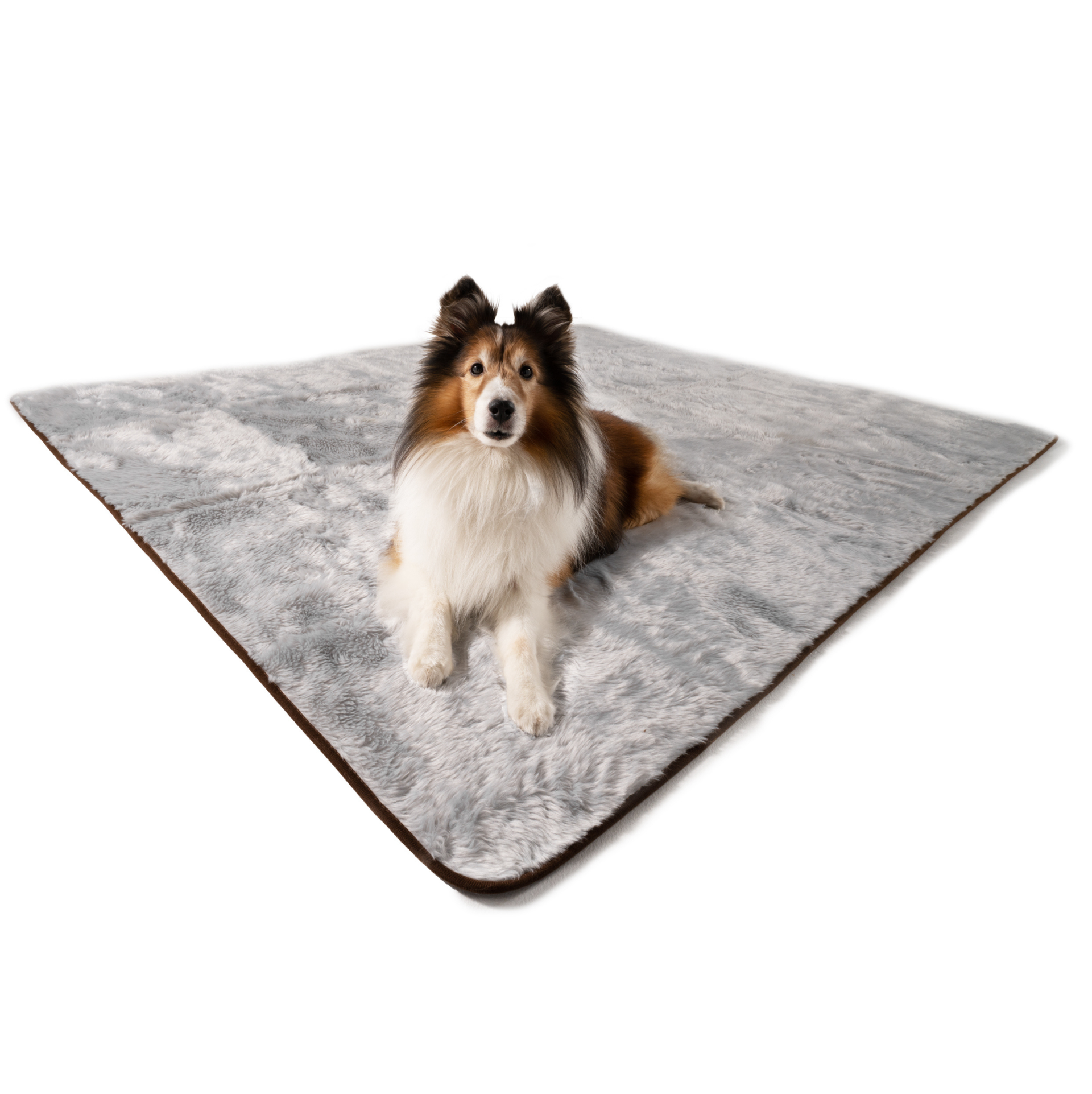PupProtector™ Summer Short Fur Waterproof Throw Blanket - Grey
