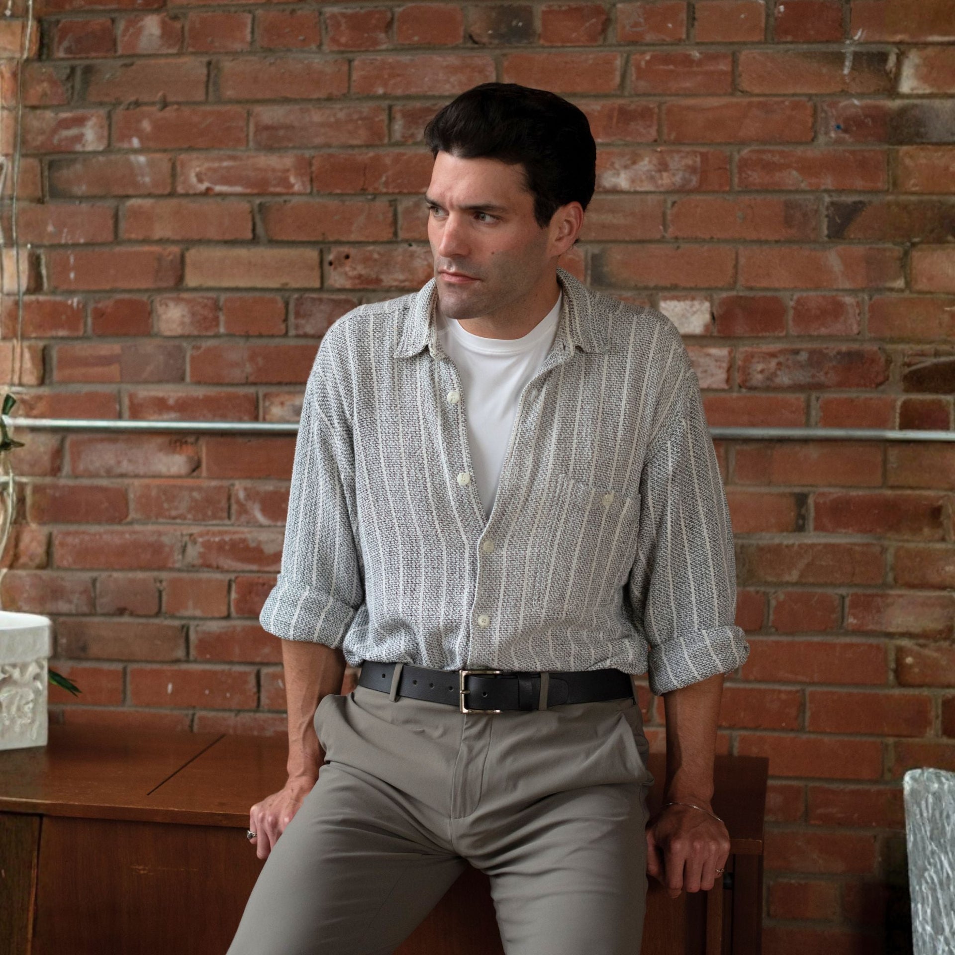 The Long Haul Belt - Brown Classic 100% Real Leather Belt