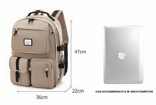 The Nitronis™ Elite Backpack by Camel Mountain – 36L, Fits Up To 16