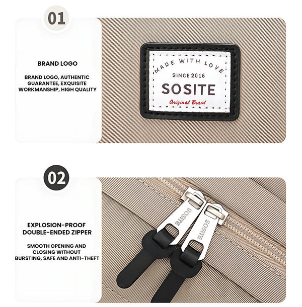 The Nitronis™ Elite Backpack by Camel Mountain – 36L, Fits Up To 16