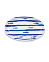 Mediterranean Sea Fish 15'' Oval Serving Bowl
