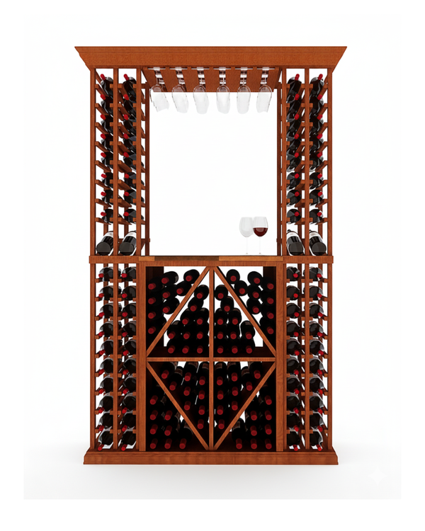 5 Foot Wine Cellar Storage System | 148 Bottle Capacity