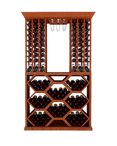 4 Foot Wine Cellar Storage System | 179 Bottle Capacity