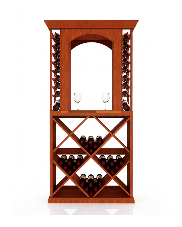 3 Foot Wine Cellar Storage System | 128 Bottle Capacity