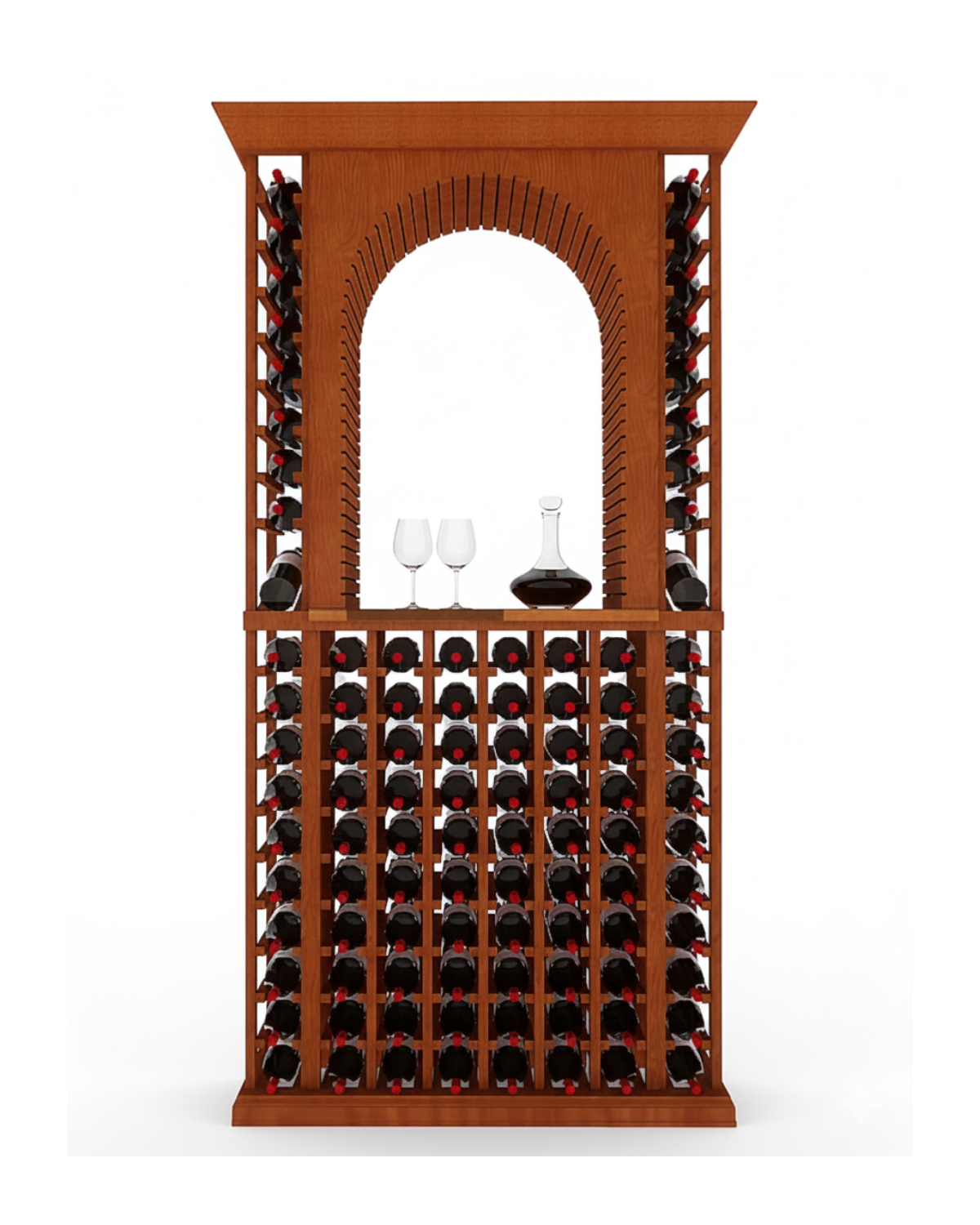 3 Foot Wine Cellar Storage System | 100 Bottle Capacity Wine Racks