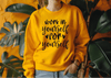 Work on Yourself for Yourself Sweatshirt – Empowering & Comfortable - Yellow / S