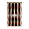 Wine Racking 10 Column Display Customizable Standard Bottle Storage