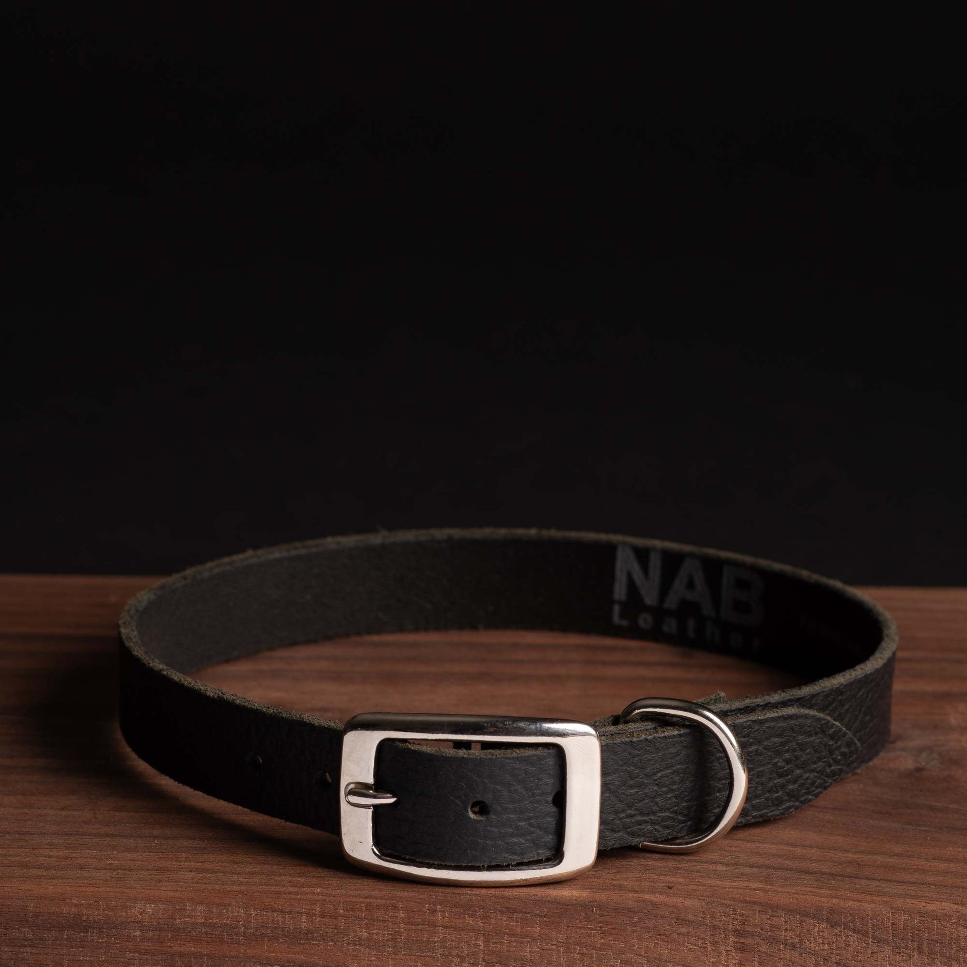 Rover - Classic Cognac Full-Grain Leather Dog Collar
