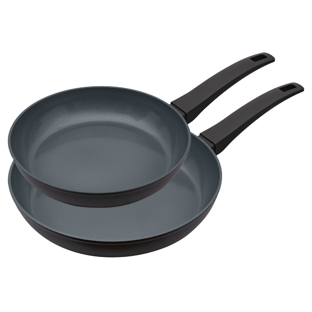 BE | LIVING Delight Series Frying Pan Set Black - 2 pieces, 3 pieces