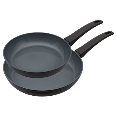 BE | LIVING Delight Series Frying Pan Set Black - 2 pieces, 3 pieces