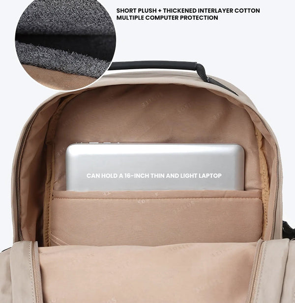 The Nitronis™ Elite Backpack by Camel Mountain – 36L, Fits Up To 16