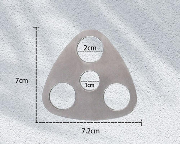 Outdoor Camping Triangular Hanging Pot Bracket Portable Tripod Ring Stainless Barbecue Rack Picnic Multifunctional Ring Hook - Gifts for You 'n Me