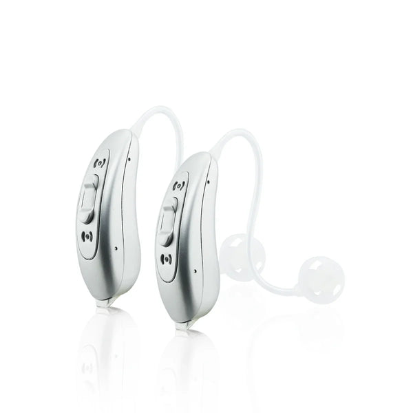 CHOSGO V402R Rechargeable Digital Hearing Aids | OTC FDA-Registered | Noise Cancelling (Pair)