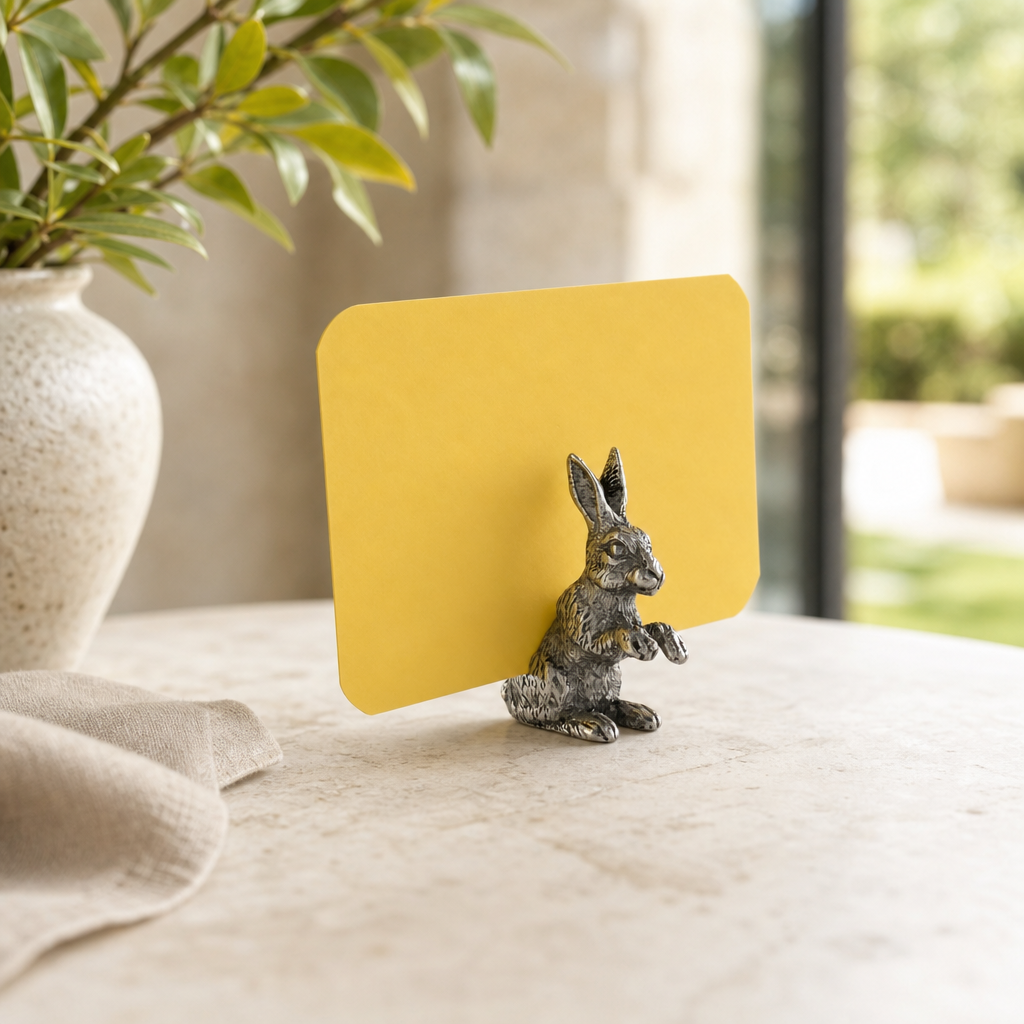 Rabbit Place Card Holder