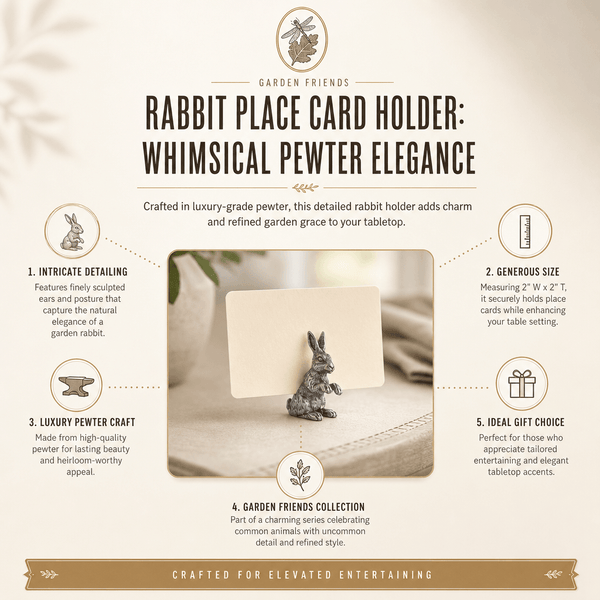 Rabbit Place Card Holder