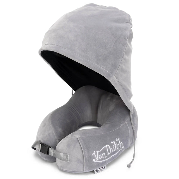Eyeconic Flying Eyeball Hooded Ergonomic Memory Foam Travel Neck Pillow