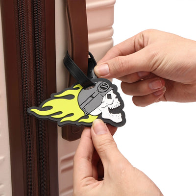 American Heritage 2-Piece Suitcase ID Tag Set with Adjustable Straps