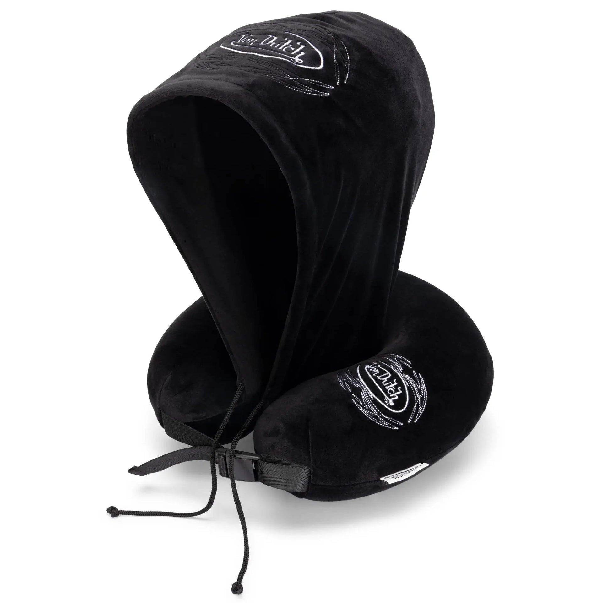 Von Dutch Pinstripe Hooded Memory Foam Pillow