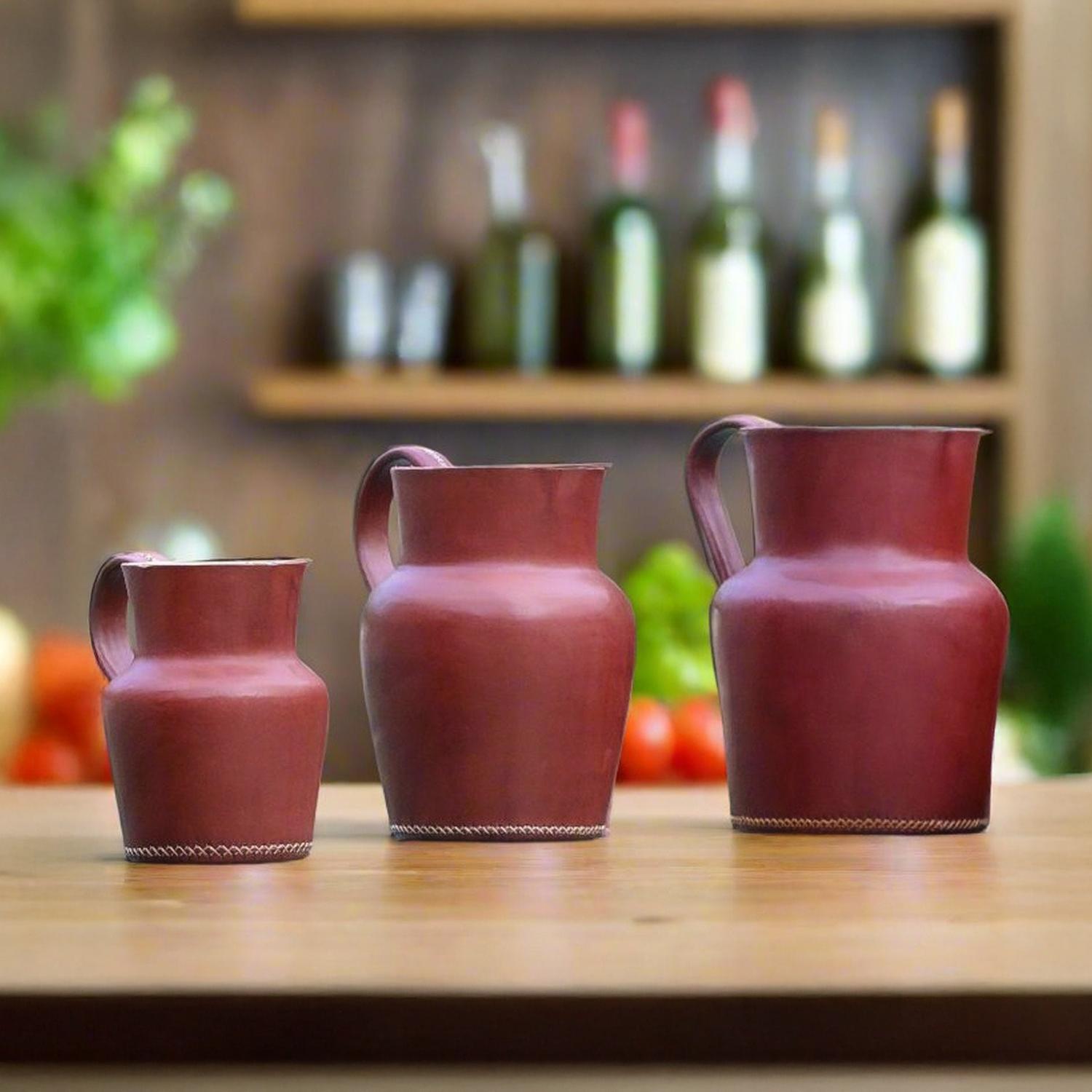 Verano | Leather Carafe Set (3)