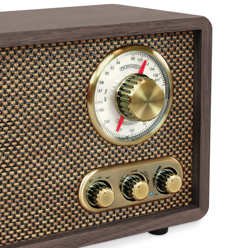 Willow Retro Wood Radio