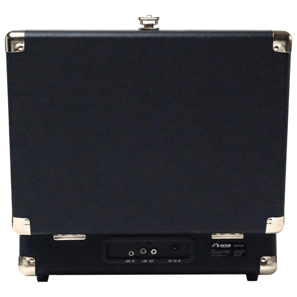 Victor Metro Dual Bluetooth Suitcase 3-Speed Turntable