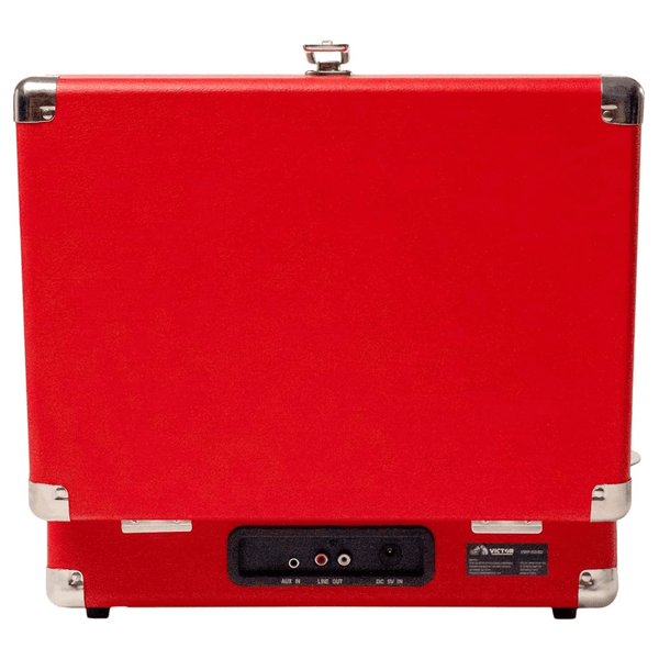 Victor Metro Dual Bluetooth Suitcase 3-Speed Turntable