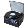 Victor Cosmopolitan 8-in-1 Turntable Music Center with Bluetooth, USB & Cassette