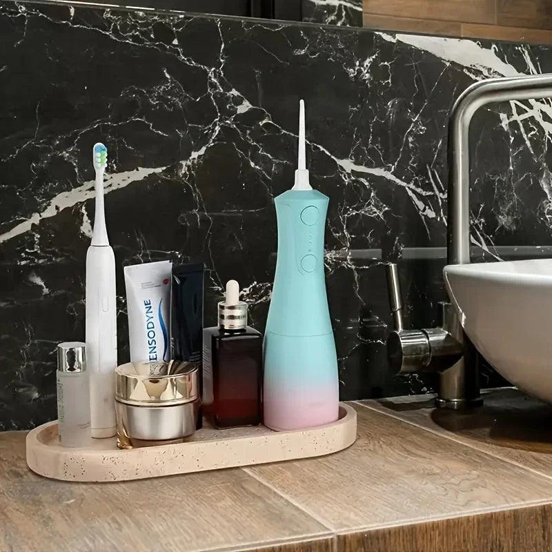 Vanity Tray - Durable Natural Stone Oval