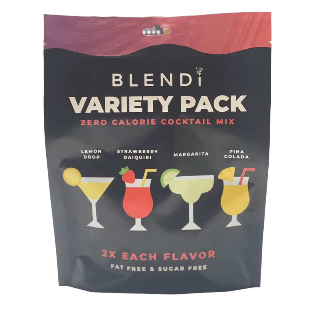 Skinny Mocktail Mixers – Guilt-Free Flavor, Zero Cal- 1 Pack (6 Count)
