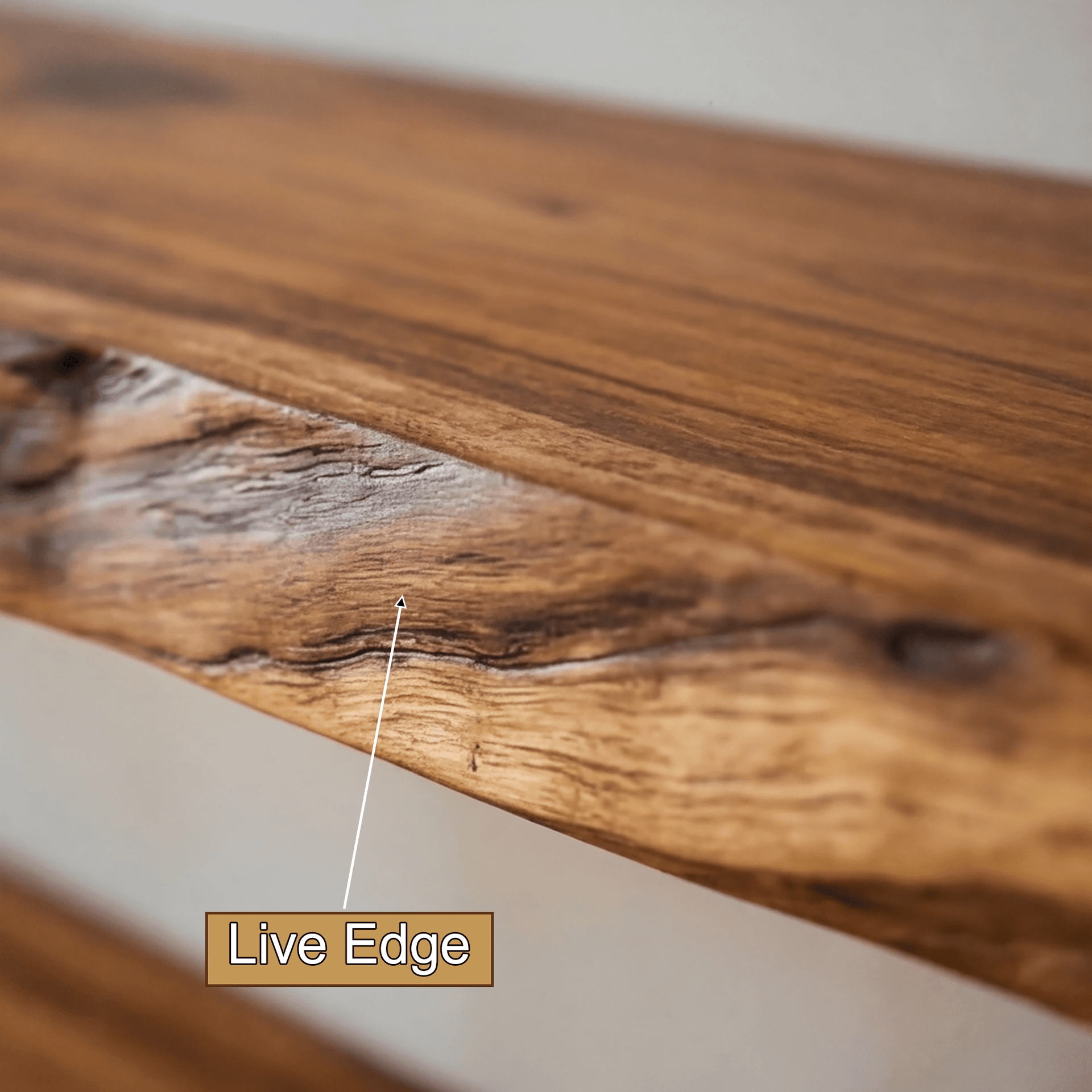 Varneth Live Edge Solid Wood Floating Shelf SPA503125
