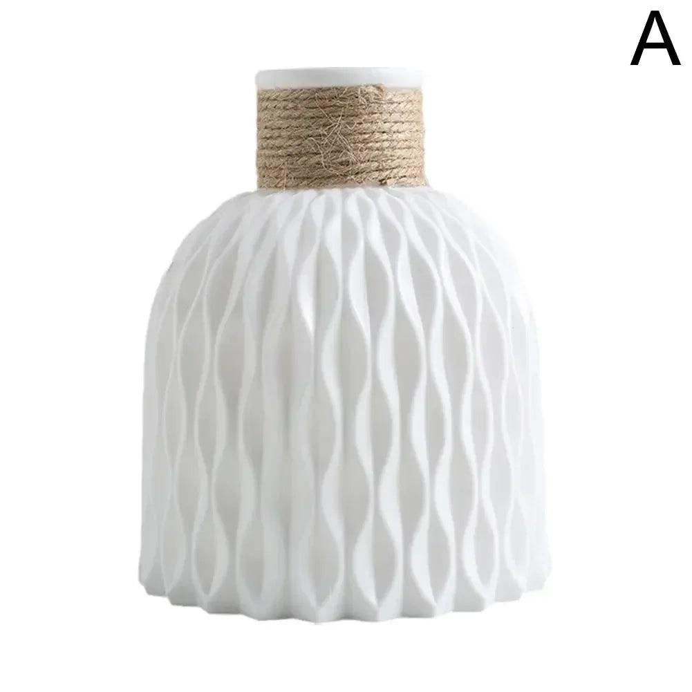 Vase - Decorative Ceramic White