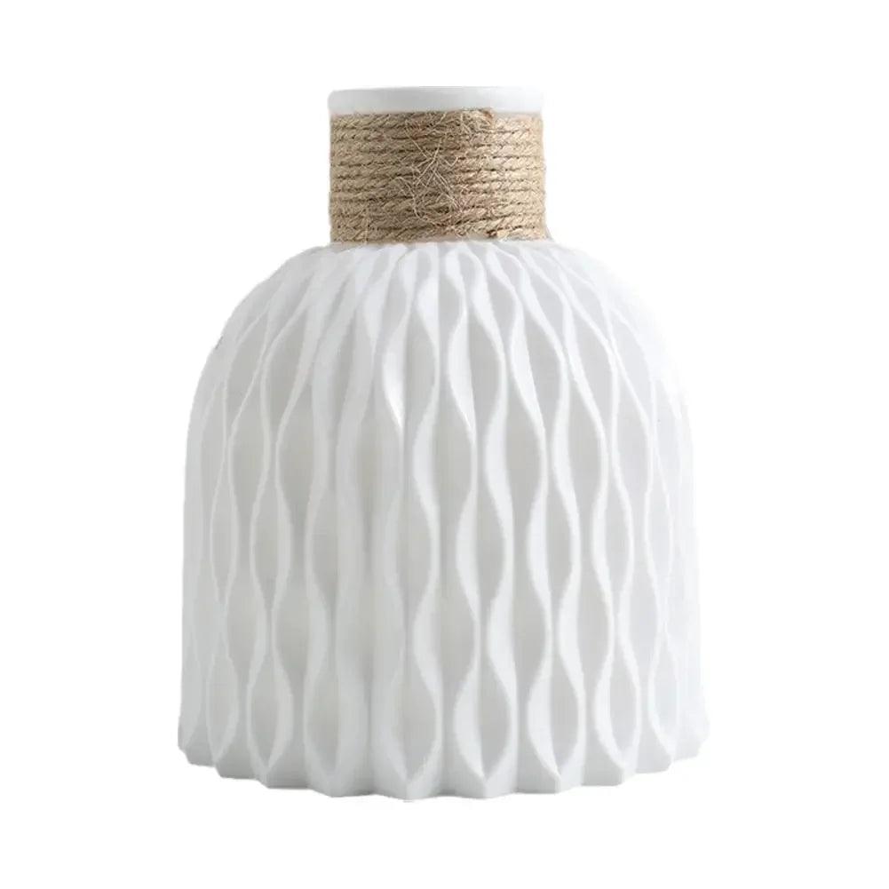 Vase - Decorative Ceramic White