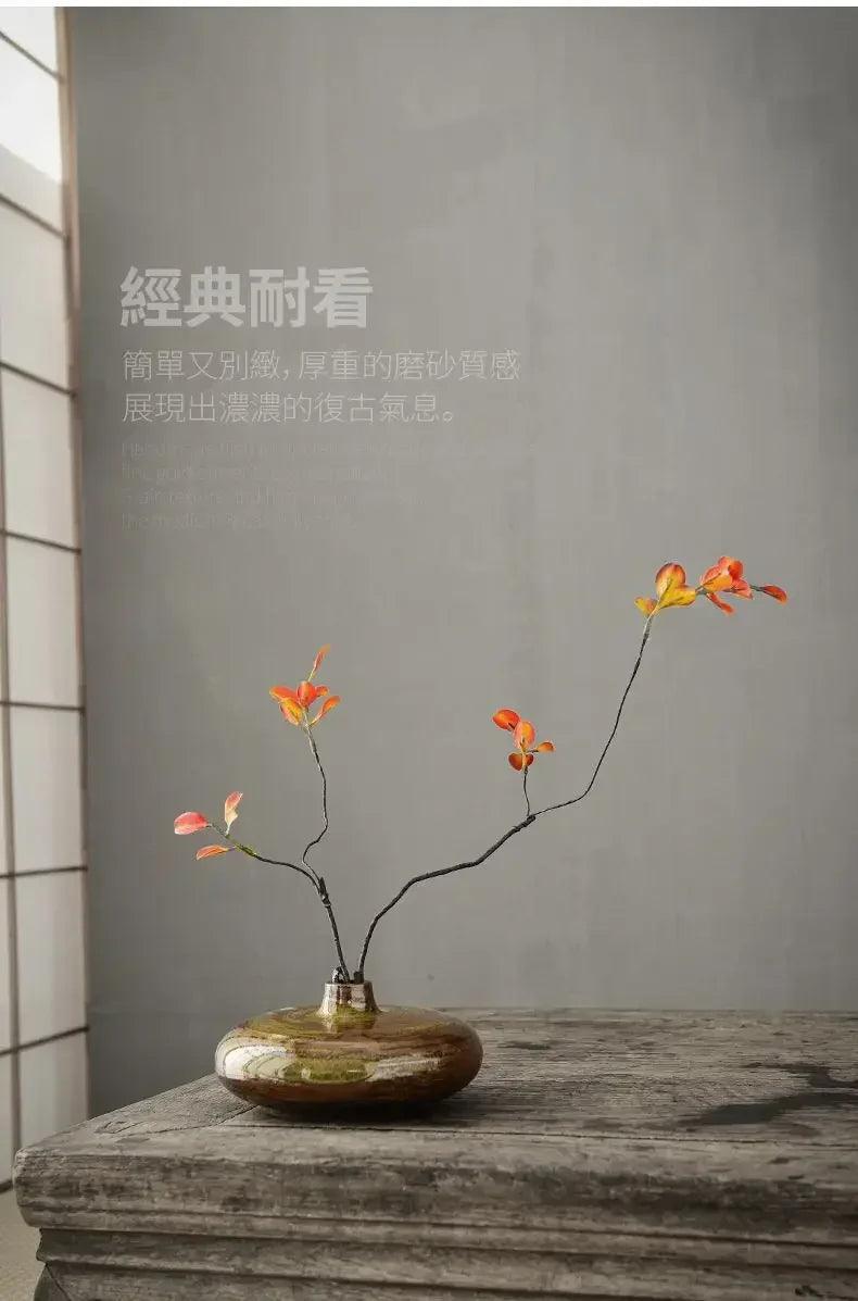 Vase - Decorative Porcelain Flat