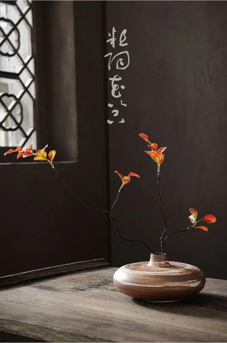 Vase - Decorative Porcelain Flat